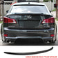 Fits 06-13 Lexus Is250 Type Sport PU Roof Spoiler + Trunk Spoiler