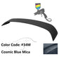 2004-2009 Mazda 3 Sedan  Painted Color Trunk Spoiler ABS