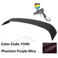 2004-2009 Mazda 3 Sedan  Painted Color Trunk Spoiler ABS