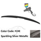 2004-2009 Mazda 3 Sedan Flush Mount  Painted Trunk Spoiler ABS