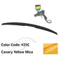 2004-2009 Mazda 3 Sedan Flush Mount  Painted Trunk Spoiler ABS