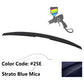 2004-2009 Mazda 3 Sedan Flush Mount  Painted Trunk Spoiler ABS