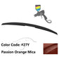 2004-2009 Mazda 3 Sedan Flush Mount  Painted Trunk Spoiler ABS