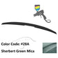 2004-2009 Mazda 3 Sedan Flush Mount  Painted Trunk Spoiler ABS