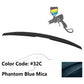 2004-2009 Mazda 3 Sedan Flush Mount  Painted Trunk Spoiler ABS