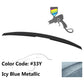 2004-2009 Mazda 3 Sedan Flush Mount  Painted Trunk Spoiler ABS