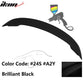 2010-2013 Mazda 3 Sedan OE Style Unpainted Rear Spoiler Wing ABS