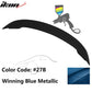 2010-2013 Mazda 3 Sedan OE Style Unpainted Rear Spoiler Wing ABS