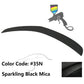 2010-2013 Mazda 3 Sedan  Painted Color Trunk Spoiler ABS