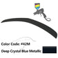 2010-2013 Mazda 3 Sedan  Painted Color Trunk Spoiler ABS