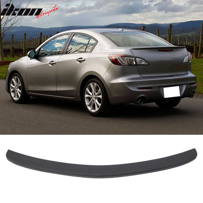 2010-2013 Mazda 3 Sedan  Painted Color Trunk Spoiler ABS