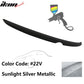 Matte Fits 14-18 Mazda 3 Mazda3 Sedan Flush Factory Trunk Spoiler