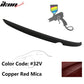 Matte Fits 14-18 Mazda 3 Mazda3 Sedan Flush Factory Trunk Spoiler
