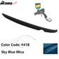 Matte Fits 14-18 Mazda 3 Mazda3 Sedan Flush Factory Trunk Spoiler