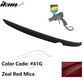 Matte Fits 14-18 Mazda 3 Mazda3 Sedan Flush Factory Trunk Spoiler