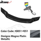 2008-2014 Benz W204 C-Class 4Dr R Style Trunk Spoiler A