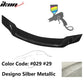 2008-2014 Benz W204 C-Class 4Dr R Style Trunk Spoiler A