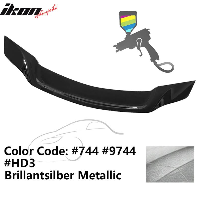 2008-2014 Benz W204 C-Class 4Dr R Style Trunk Spoiler A
