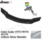2008-2014 Benz W204 C-Class 4Dr R Style Trunk Spoiler A