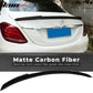 2015-2021 Benz W205 C Class Sedan FD Style Trunk Spoiler Carbon Fiber