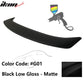2013-2019 Nissan Sentra 4Dr Sedan Painted Trunk Spoiler ABS