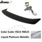 2013-2019 Nissan Sentra 4Dr Sedan Painted Trunk Spoiler ABS