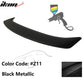 2013-2019 Nissan Sentra 4Dr Sedan Painted Trunk Spoiler ABS