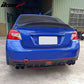 2015-2021 Subaru WRX PSM Unpainted Black Rear Trunk Spoiler ABS
