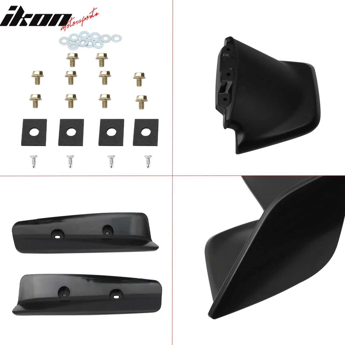 Fits 15-21 Subaru WRX OE STI ABS UnRear Trunk Spoiler