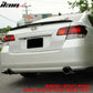 10-14 Subaru Legacy Sedan Black Rear Spoiler Wing LED Brake Light FRP