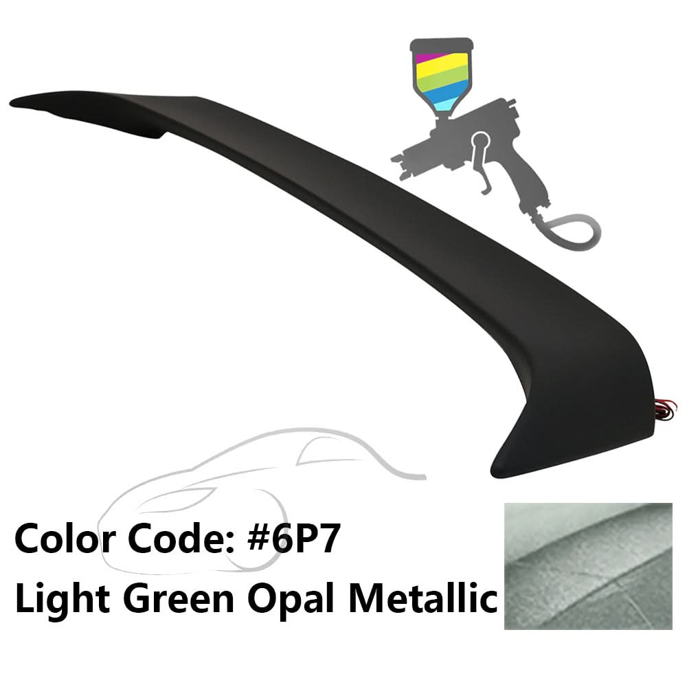 2002-2006 Toyota Camry OE Style LED Painted Rear Trunk Spoiler ABS