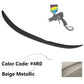 2007-2011 Toyota Camry Painted Rear Trunk Lip Wing Spoiler ABS