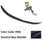 2007-2011 Toyota Camry Painted Rear Trunk Lip Wing Spoiler ABS