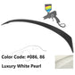 2018-2023 Toyota Camry Flush Mount painted Rear Trunk Wing Spoiler