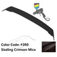 2009-2013 Toyota Corolla Trunk Spoiler W/LED Brake Light OE Style ABS