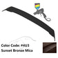 2009-2013 Toyota Corolla Trunk Spoiler W/LED Brake Light OE Style ABS