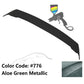 2009-2013 Toyota Corolla Trunk Spoiler W/LED Brake Light OE Style ABS