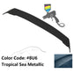 2009-2013 Toyota Corolla Trunk Spoiler W/LED Brake Light OE Style ABS
