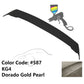 2009-2013 Toyota Corolla Trunk Spoiler W/LED Brake Light OE Style ABS
