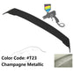 2009-2013 Toyota Corolla Trunk Spoiler W/LED Brake Light OE Style ABS