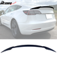 2017-2023 Tesla 3 Sedan 4-Door IKON V Trunk Spoiler ABS