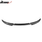 2024-Up Tesla Model 3 V Style Carbon Fiber Print Trunk Spoiler Lip ABS