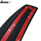 2012-2025 Tesla S Sedan 4-Door Unpainted Black Rear Spoiler Wing ABS