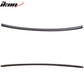 2012-2025 Tesla S Sedan 4-Door Unpainted Black Rear Spoiler Wing ABS