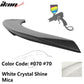 2011-2017 Toyota Sienna Painted Rear Trunk Spoiler Roof Wing ABS