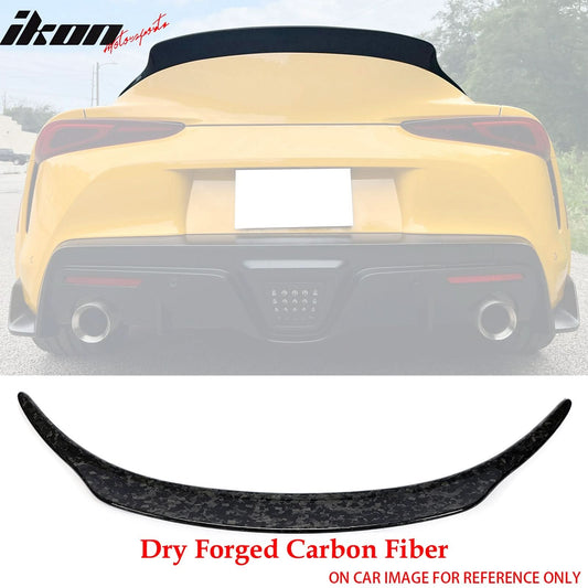 2020-2025 Toyota GR Supra A90 OE Trunk Spoiler Dry Forged Carbon Fiber