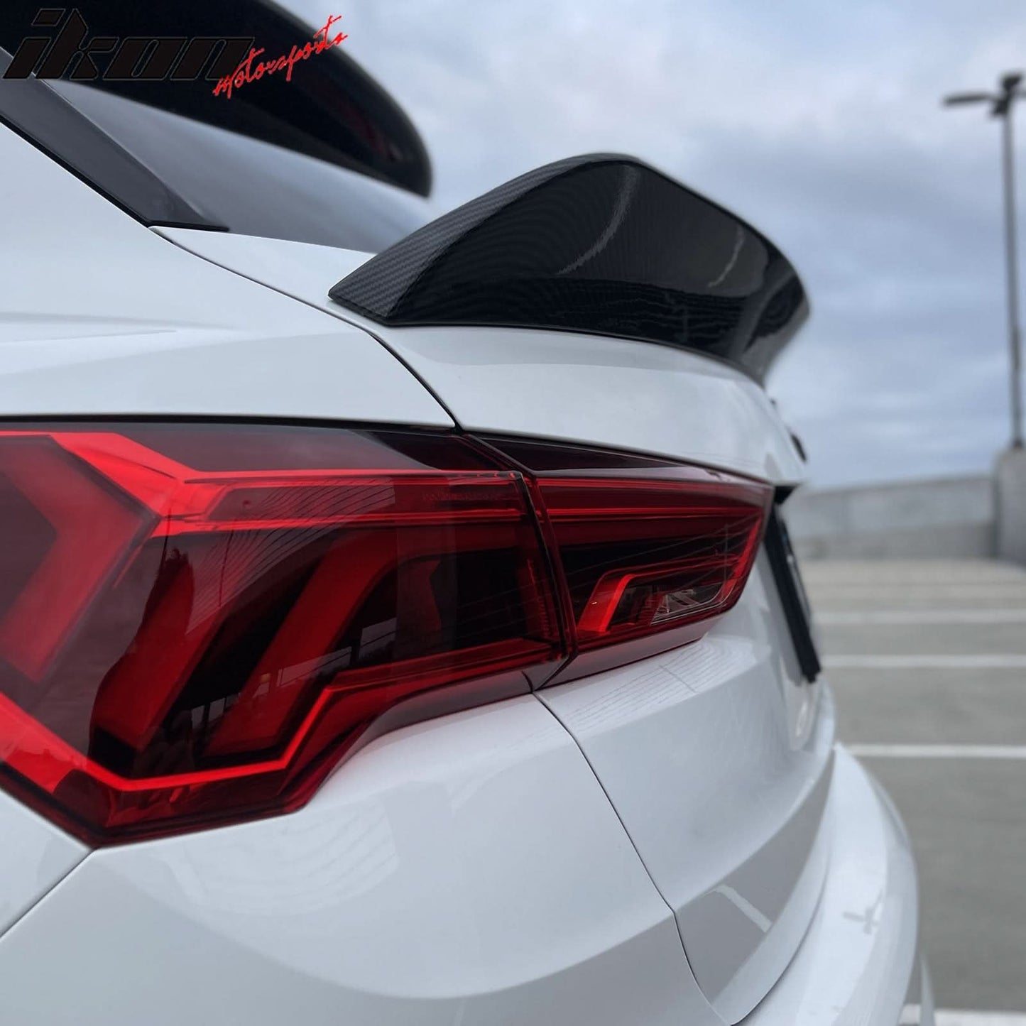 2019-2024 Audi Q3 IKON Style Car Rear Wing Spoiler ABS