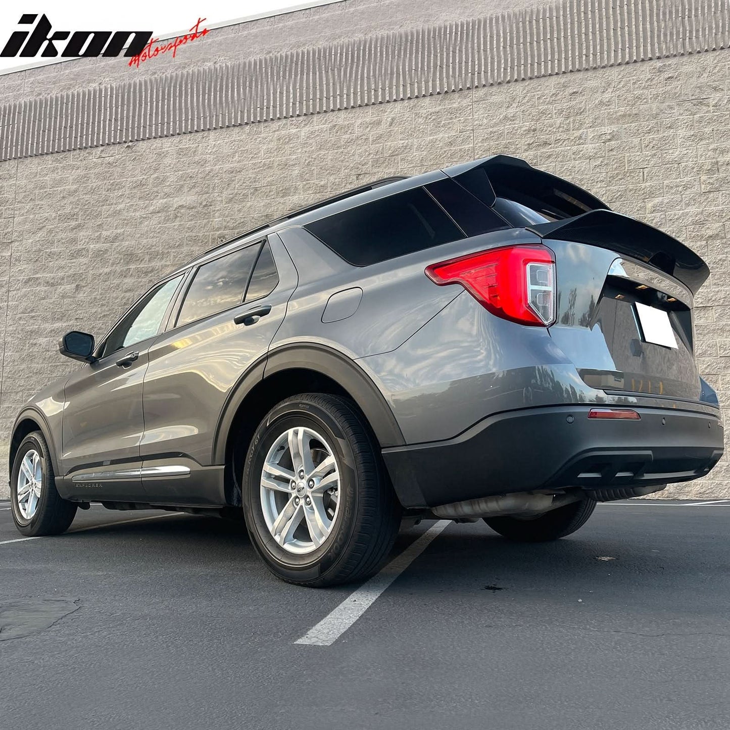 2020-2024 Ford Explorer Duckbill Style Car Rear Wing Spoiler ABS
