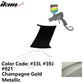 2002-2007 Subaru Impreza WRX STI Trunk Spoiler Stabilizer Painted