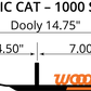Woodys Dooly Carbide Wear Rods - 6in. - DA6-1000